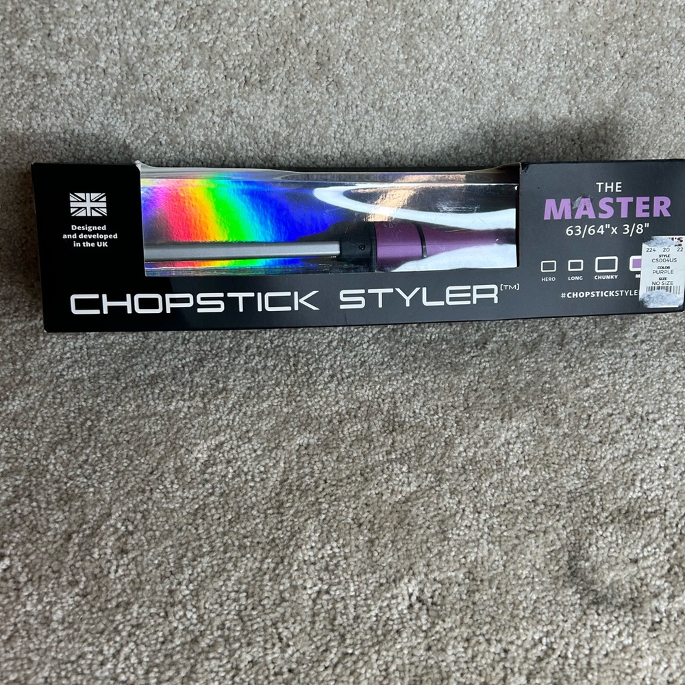 The master chopstick styler new in box